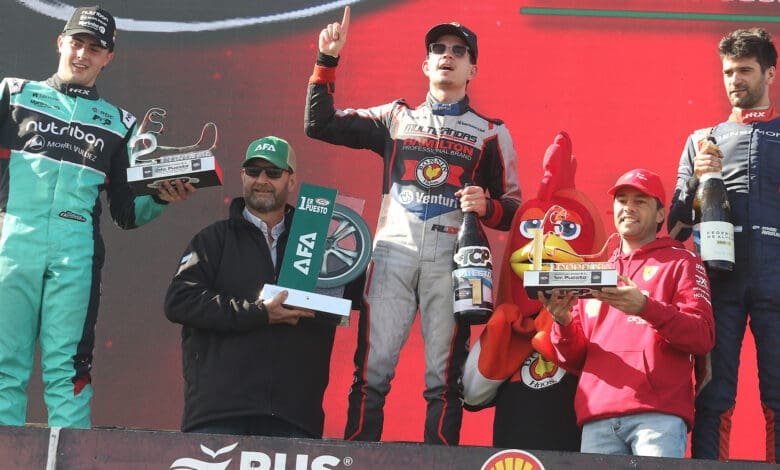 ¡Vamos los pibes!: así quedó el campeonato 1 TCP Lugon Cordoba podio