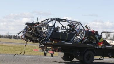 La Ranger de Martínez quedó irreconocible