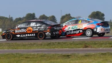 Santero y Teti, rivales en pista y en el torneo