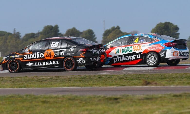 Santero y Teti, rivales en pista y en el torneo