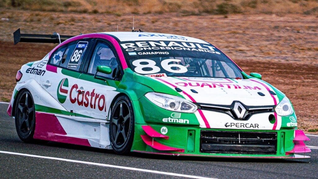 Se afirma: Canapino subió al séptimo podio y lidera 3 Tur Car Canapino 2