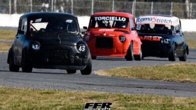 Metió cuarta: Alan Di Palma se impuso en el “Mouras” 10 Di Palma lidera el pelotón