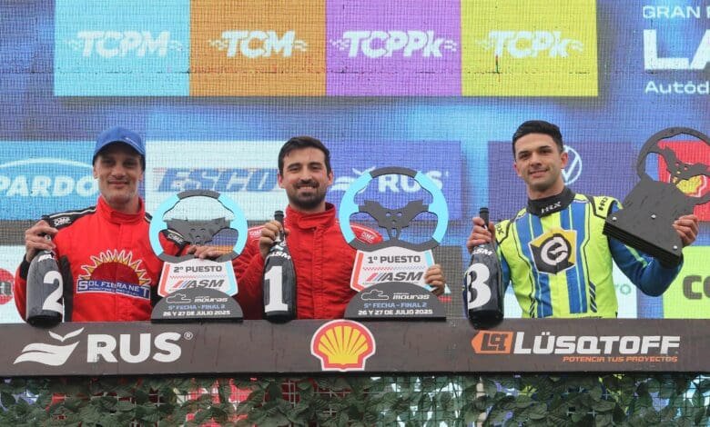 Maestropaolo festeja en lo más alto del podio