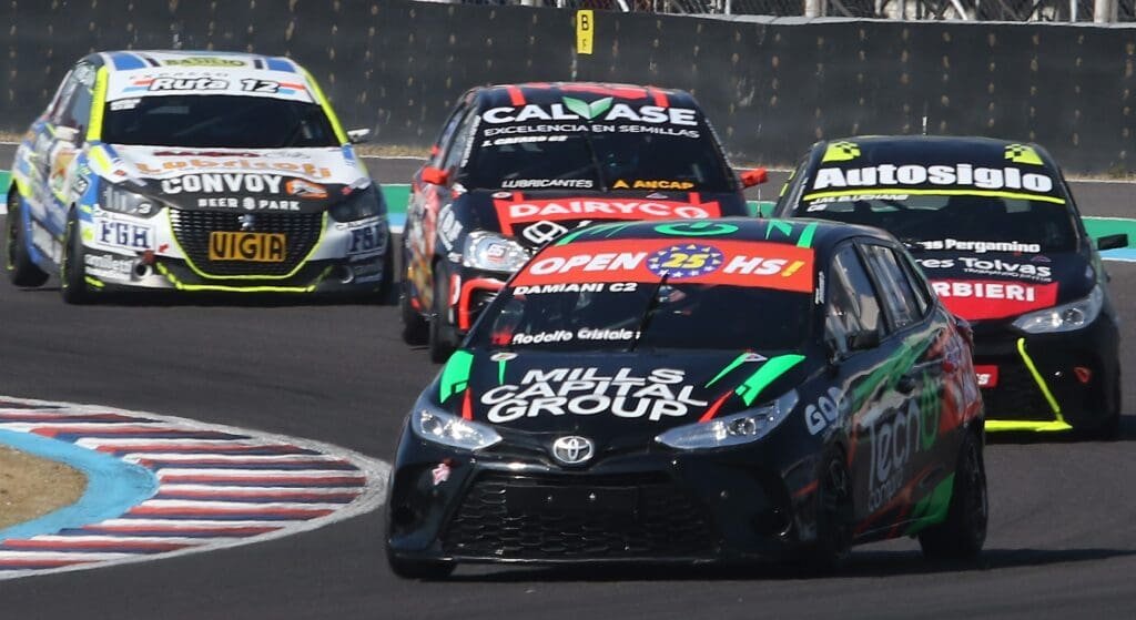 Gran tarea de Damiani al mando del Yaris