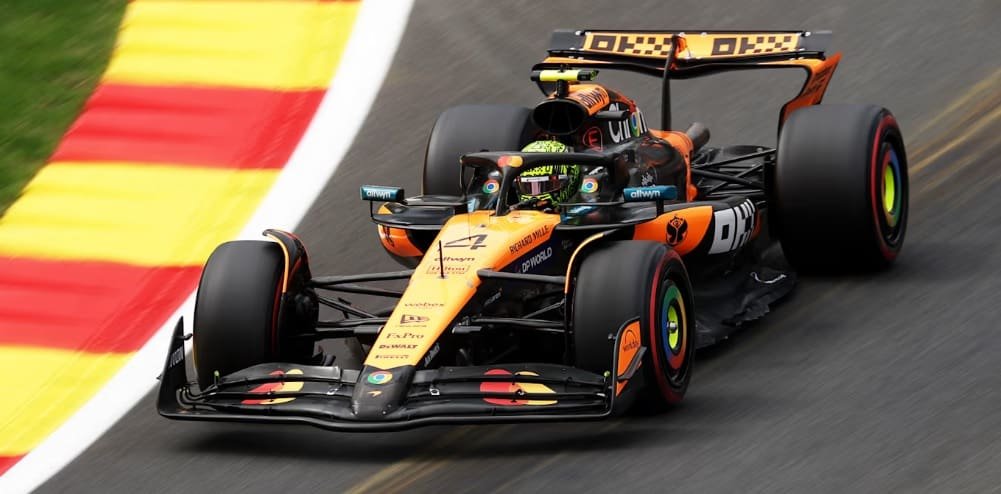 GP Bélgica: Colapinto se clasificó 17° en Spa con el Alpine 3 F1 Norris pole Spa