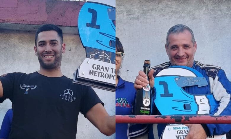 Juárez y Ramos volvieron a festejar en lo más alto del podio