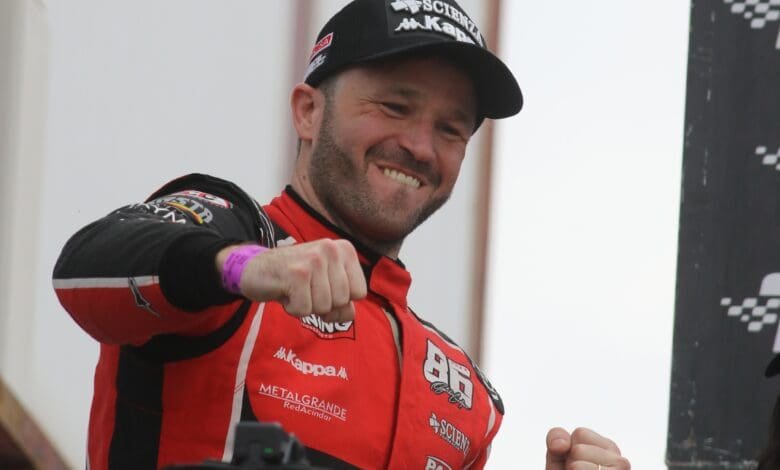 Canapino festeja después de más de tres años en el TC