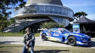 Spataro disfrutó la jornada con el público