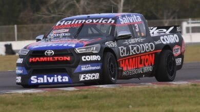 Werner fue veloz con la Hilux