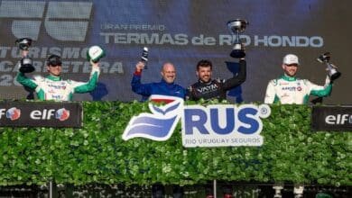 Josito Di Palma celebra en el podio