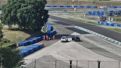 Test de Pirelli: Franco Colapinto se accidentó en Hungría 10 Colapinto accidente 2