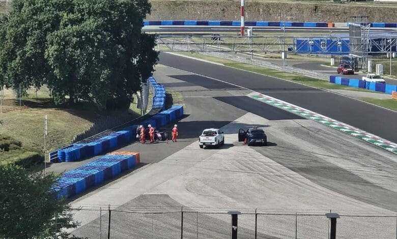 Colapinto accidente 2