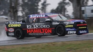 Werner dominó bajo la lluvia