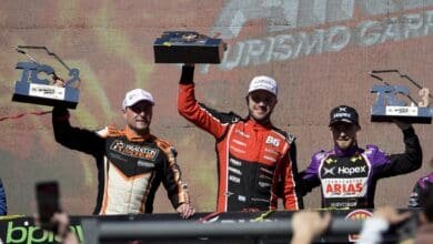 Festejo y MATEANDO: Christian Ledesma subió a su 70° podio 8 Ledesma festeja su podio 70 en TC