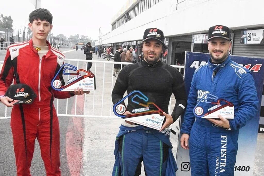 Festejó Chicho: Dalessio venció en el “Gálvez” 4 Fiat 1400 F6 3