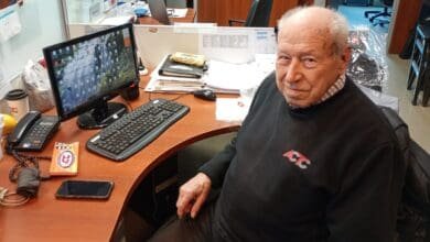 Gagliardi en su oficina de la ACTC