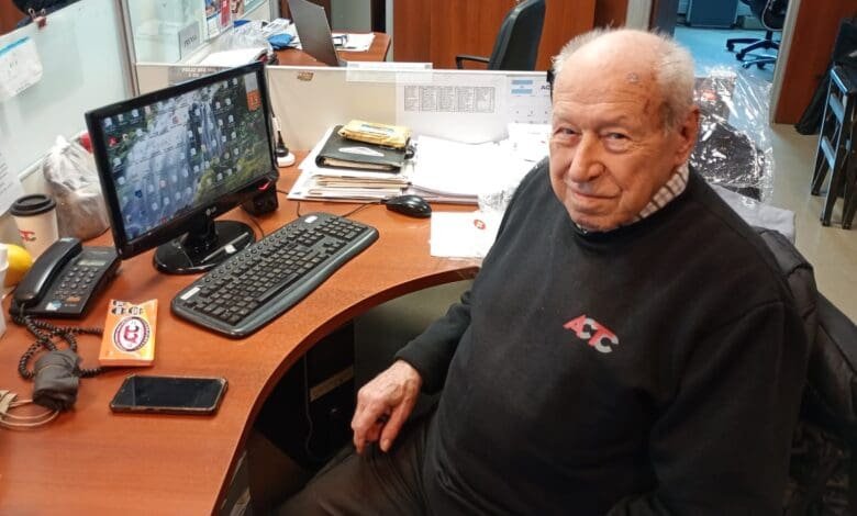 Gagliardi en su oficina de la ACTC