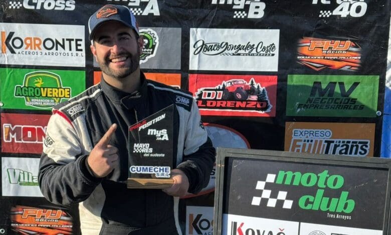 Álvarez fue autor de la pole y ganador del Mar y Sierras A