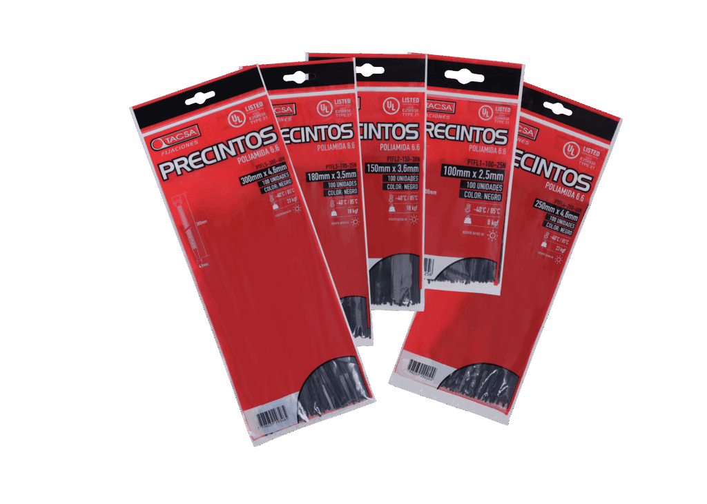 PRECINTOS flia negro RAMILLETE