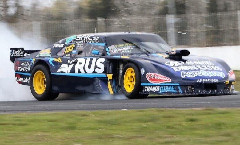 Alberti fue el más veloz del día