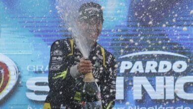 Ebarlín subió a dos podios en siete días