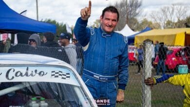 Calvo volvió a sonreír tras el triunfo