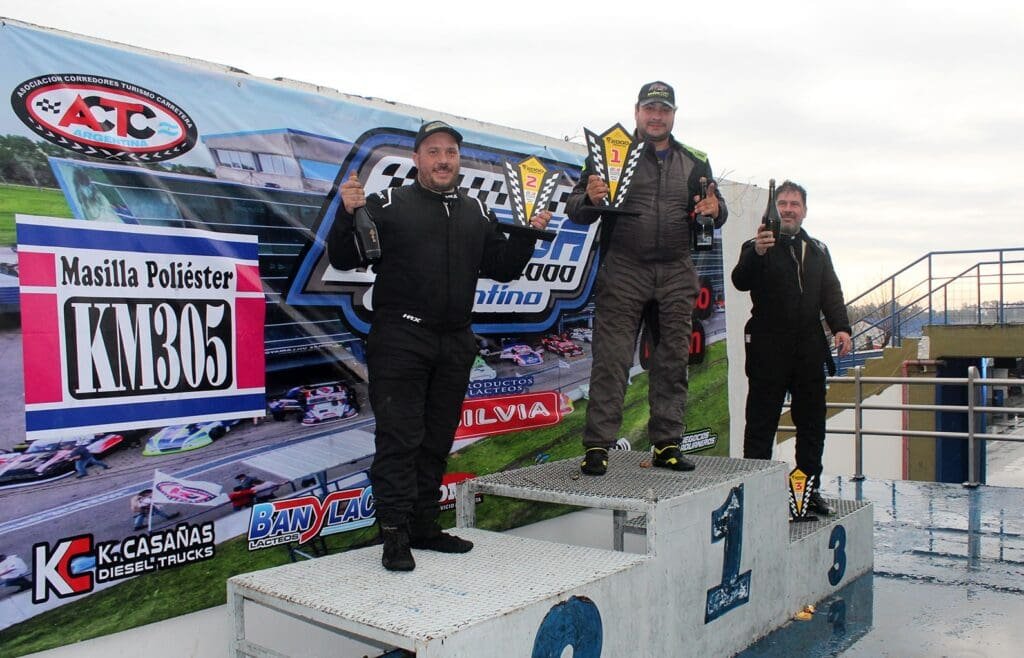 Como “Rana” en el agua: Zabala ganó la séptima 3 TC2000 platense F7 2