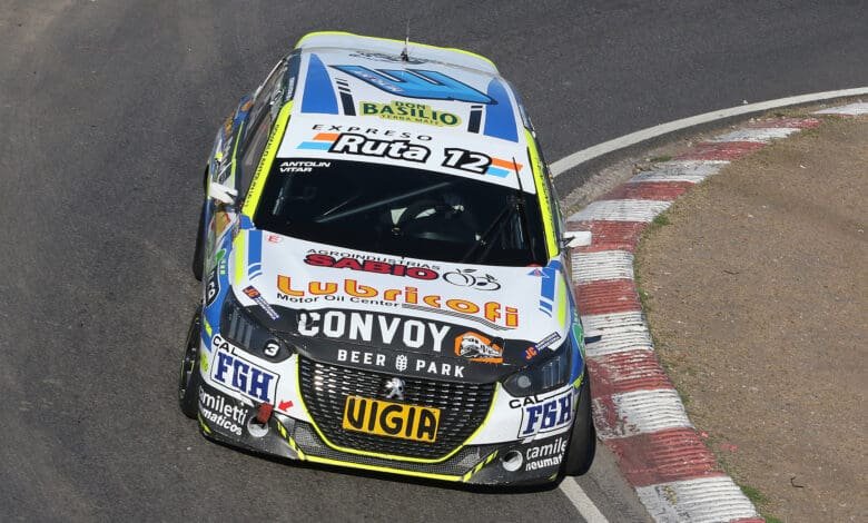 Con pleno dominio: Antolín fue el más rápido con el 208 1 TN Antolin Bs As