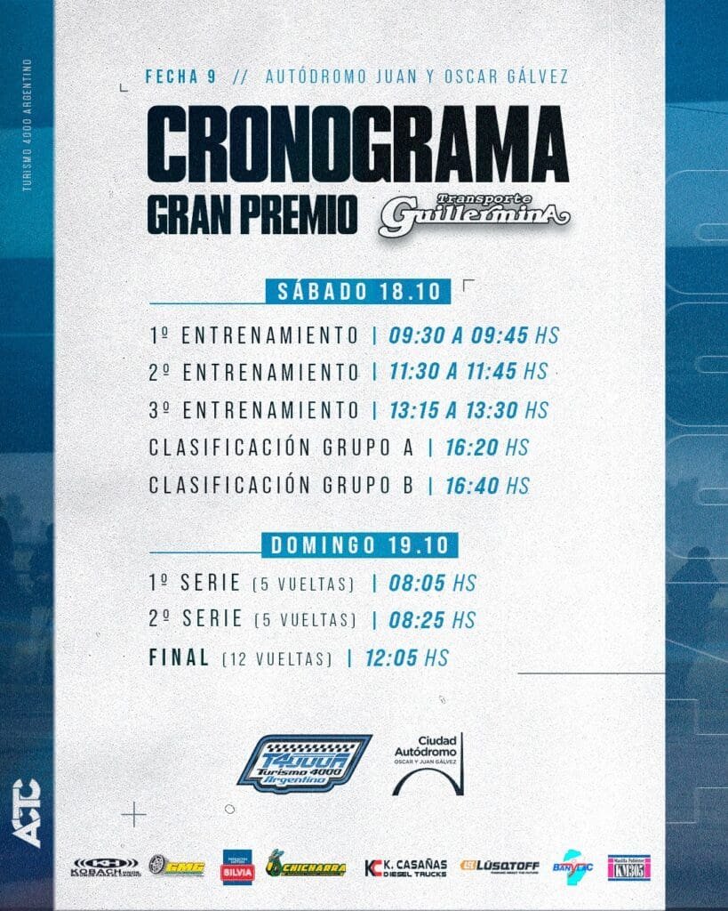 Se enciende el “Gálvez”: arranca la 9ª fecha en el Autódromo 4 WhatsApp Image 2025 10 15 at 10.28.44