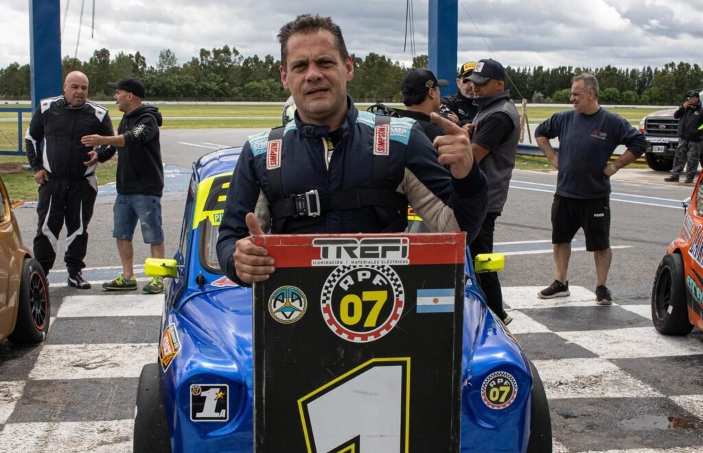 Fórmula 07: Lombardo ganó y repitió el título en la Clase A 3 F07 2