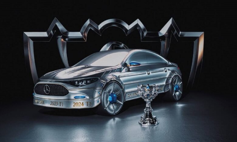 Mercedes Benz CLA Art Piece