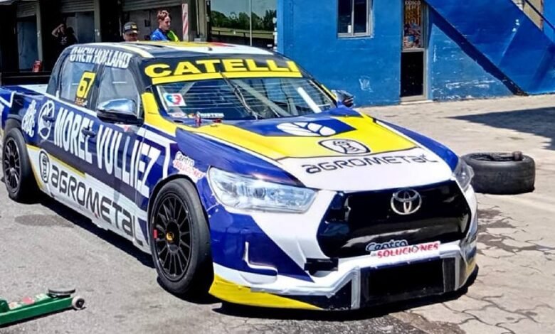 Prueba positiva: Luis Catelli ensayó en el “Mouras” 1 TCPK Catelli