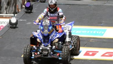 Alejandro Patronelli en el Dakar