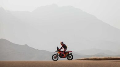 Luciano Benavides en la etapa 12 del Dakar 2026