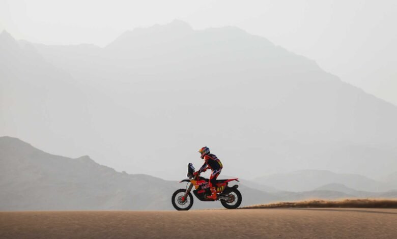 Luciano Benavides en la etapa 12 del Dakar 2026