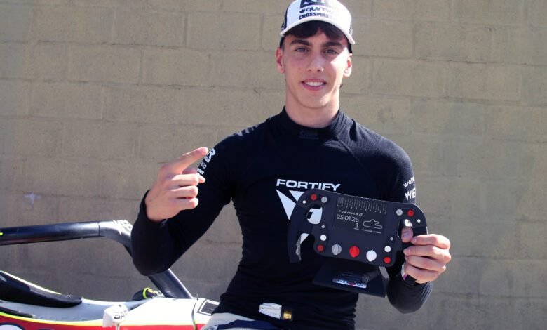 Malek El Bacha: arranco siendo rápido en La Plata 1 LP1L8253