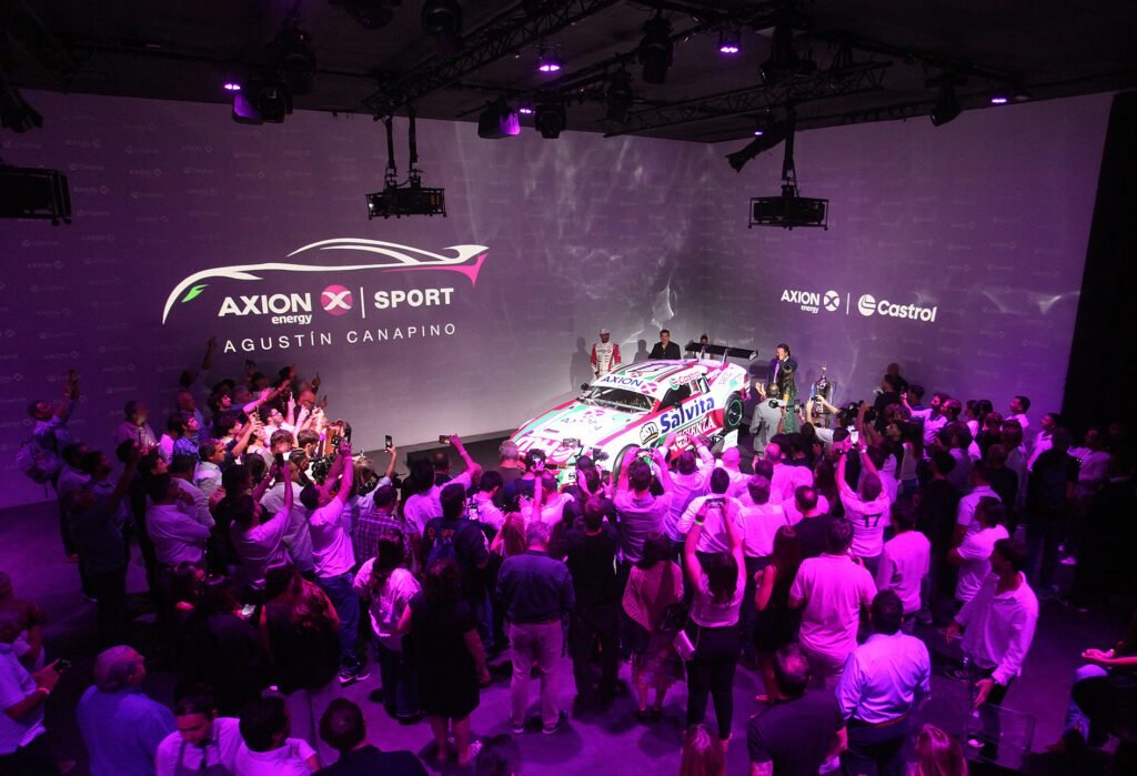 Presentación del Camaro de Agustín Canapino