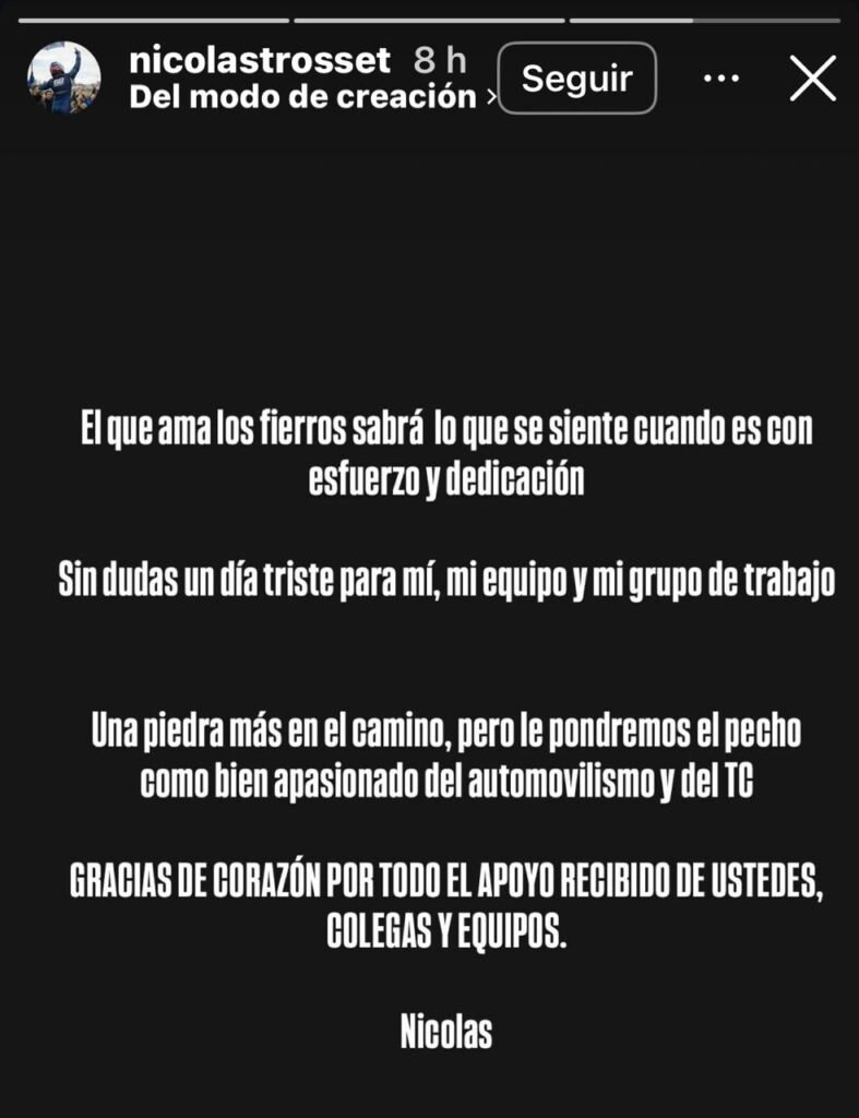 Trosset sobre el incendio del Savino Sport