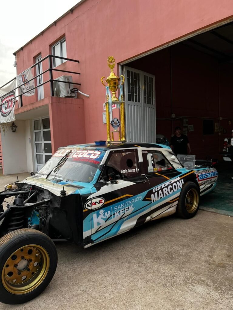 El auto de Federio Juárez