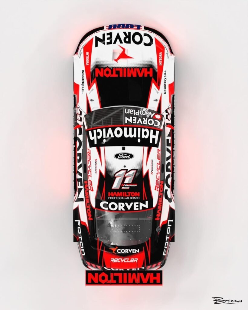 Werner presentó su Mustang