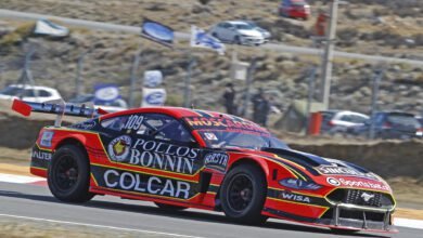 Moscardini en su Mustang de TC