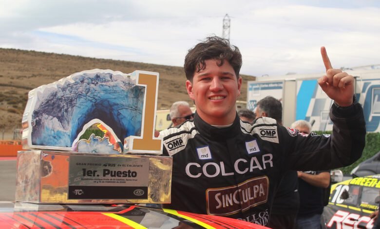 TC en El Calafate: Después de la técnica Moscardini ganó la primera del año 1 Moscardini con el 1 en el TC