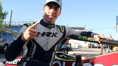 Fórmula 3 Metropolitana: Traverso en los ensayos, El Bacha en clasificación 5 Malek El Bacha celebra la pole en la Fórmula 3 Metropolitana