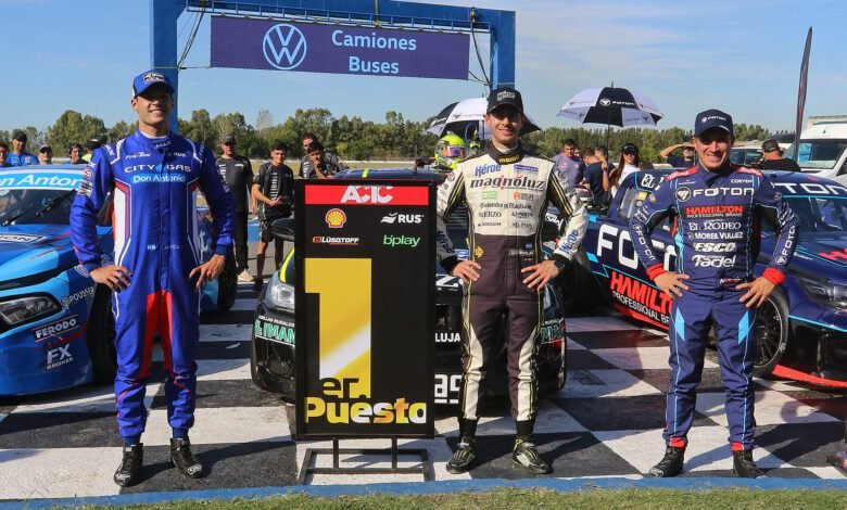 Ebarlín, Azar y Werner en la clasificación del TC Pick Up