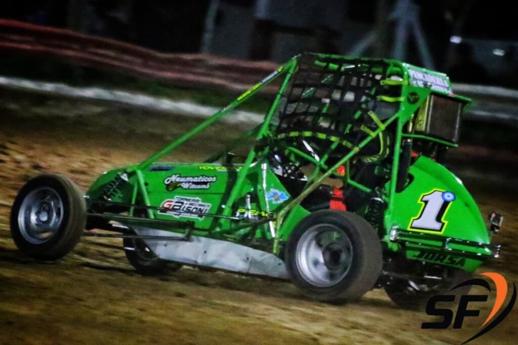 Midget: Matías López, con su ADN ganador 4 El midget y su quinta fecha