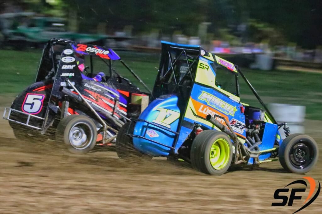 Midget: Matías López, con su ADN ganador 3 El midget corrió su quinta fecha