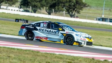 Facundo Ardusso en el entrenamiento del TurCarr 2000 en Toay