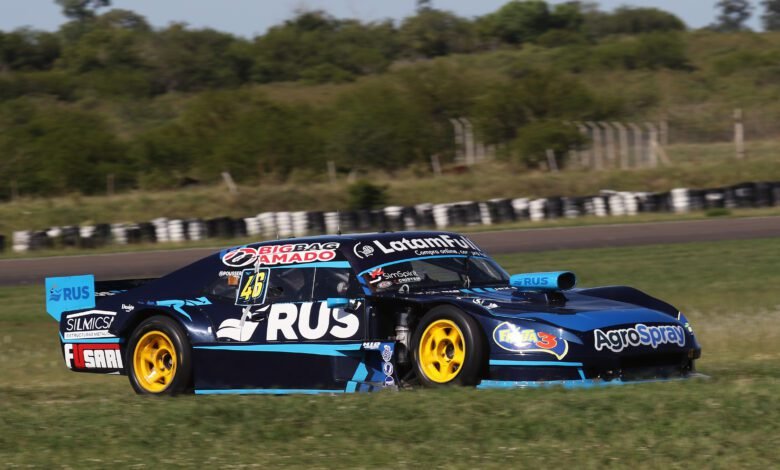 Falivene con la pole en el Mouras