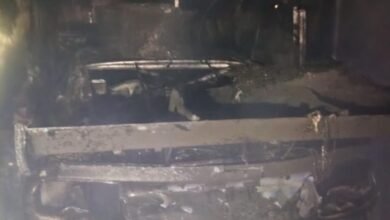 El semi del Savino Sport luego del incendio