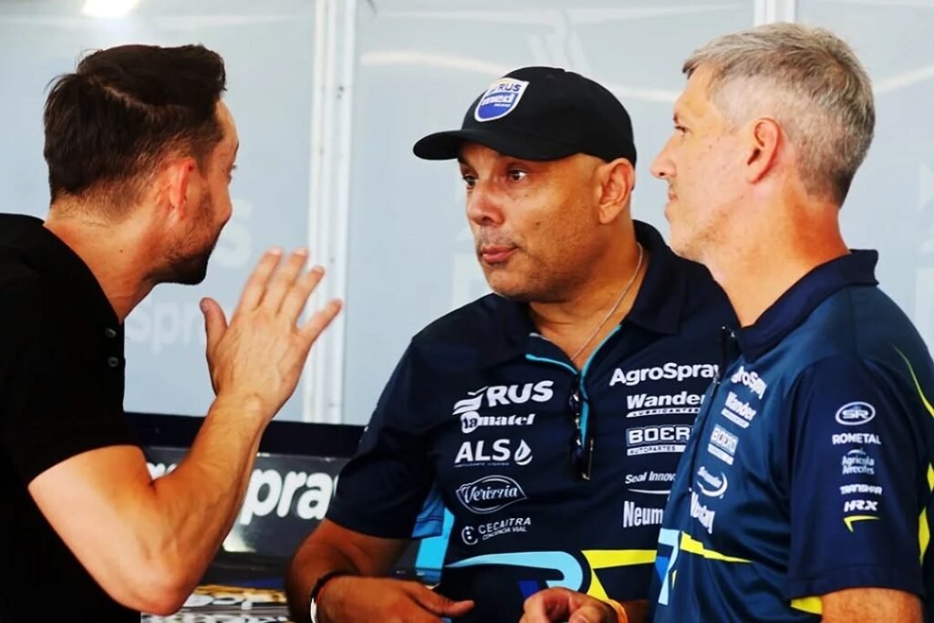 Mauro Medina feliz con el presente del RUS MED Team
